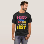 Happy National Donuts Day Funny Doughnut Day Chef T-shirt (Voorkant volledig)