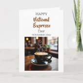 Happy National Expresso Day | Nov 23rd Kaart (Voorkant)