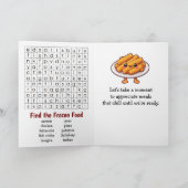 Happy National Frozen Food Day | March 6th Kaart (Binnen)