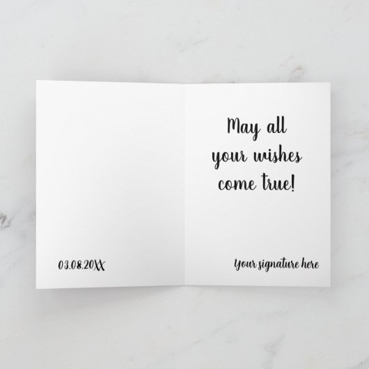 Happy National Grab Sommige Noten Dag Verjaardag A Kaart (Binnen)