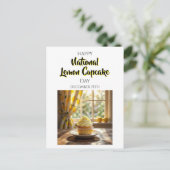 Happy National Lemon Cupcake Day | December 15th Briefkaart (Staand voorkant)