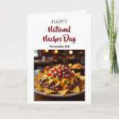 Happy National Nachos Day! November 6th Kaart (Voorkant)