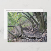 Happy National neemt een heiendag! Briefkaart (Voorkant / Achterkant)