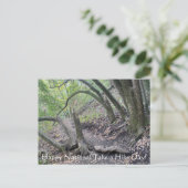 Happy National neemt een heiendag! Briefkaart (Staand voorkant)