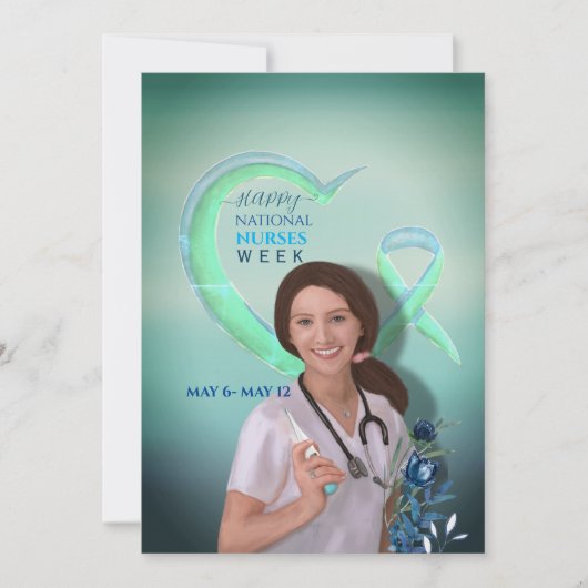 HAPPY NATIONAL NURSES WEEK KAART (Voorkant)