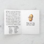 Happy National Nut Day | October 22nd Kaart (Binnen)