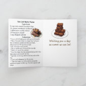 Happy National Nutty Fudge Day | May 12th Kaart (Binnen)