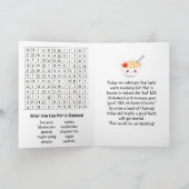 Happy National Oatmeal Day | October 29th Kaart (Binnen)