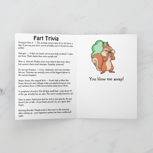 Happy National Pass Gas Day | January 7th Kaart (Binnen)