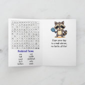 Happy National Pickleball Day | August 8th Kaart (Binnen)