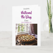 Happy National Pie Day | Dec 1st Kaart (Voorkant)