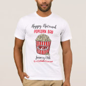 Happy National Popcorn Day - 19 januari T-shirt (Voorkant)