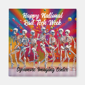 Happy National Rad Tech Week Magneet (Voorkant)
