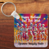 Happy National Rad Tech Week Sleutelhanger (Voorkant)