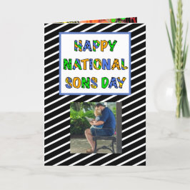 Happy National Sons Day | 28e kaart september
