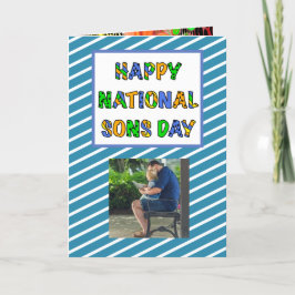 Happy National Sons Day | 28e kaart september