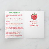 Happy National Strawberry Day | February 27th Kaart (Binnen)