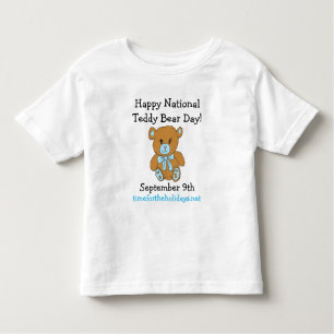 Happy National Teddy Bear Day Cute Holiday Kinder Shirts