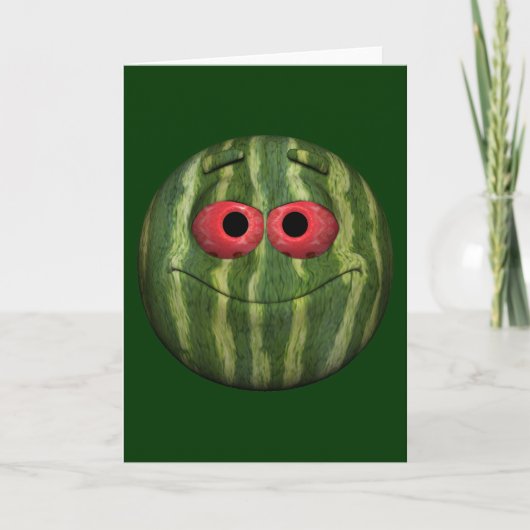 Happy National Watermelon Day Kaart (Voorkant)