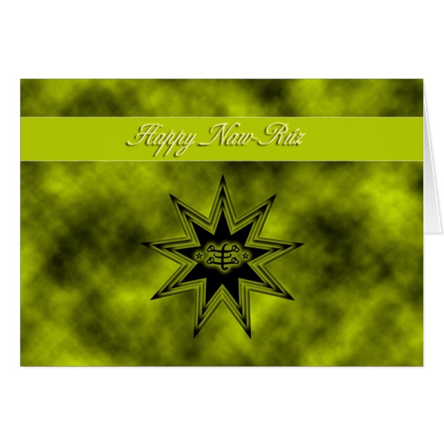 Happy Naw-Ruz (Voorkant Horizontaal)