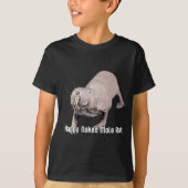 Happy Nekid Mole Rat T-shirt (Voorkant)