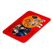 Happy New Dog Year 2018 lijst Photo Magnet Magneet (Linkerzijde)