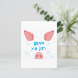 Happy New Ears Briefkaart