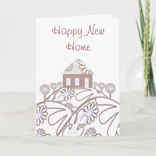 Happy New Home Aankondiging (Voorkant)