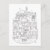 Happy New Home Color in Briefkaart (Voorkant)