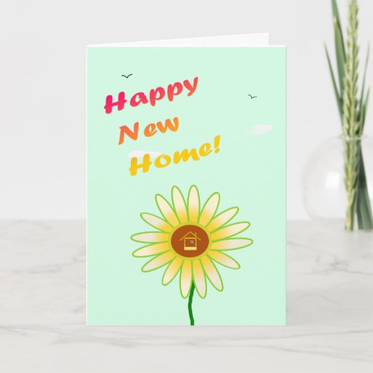 Happy New Home - Gefeliciteerd! Feestdagen Kaart (Voorkant)