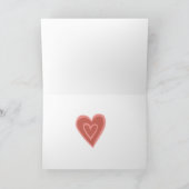 Happy New Home geïllustreerd CUSTOM Kaart (Binnen)