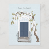 Happy New Home Quote House Illustration Card Briefkaart (Voorkant)
