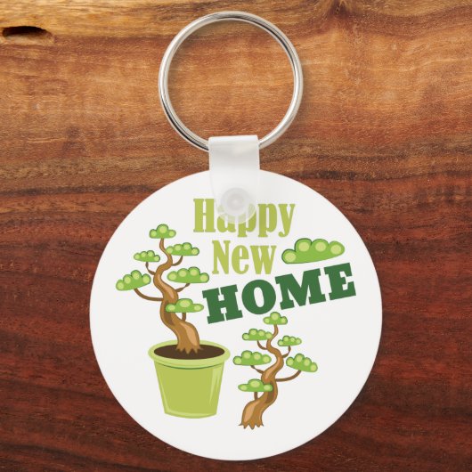 Happy New Home Sleutelhanger (Voorkant)