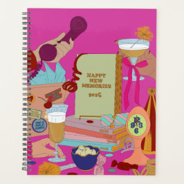 HAPPY NEW MEMORIES SCHEDULE 2025  PLANNER