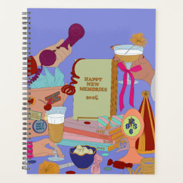 HAPPY NEW MEMORIES SCHEDULE 2025 PLANNER