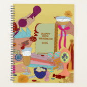 HAPPY NEW MEMORIES SCHEDULE 2025  PLANNER (Voorkant)