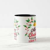 Happy New Near Tweekleurige Koffiemok (Center)