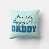Happy New Papa Gifts Kussen (Achterkant)