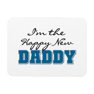 Happy New Papa Gifts Magneet