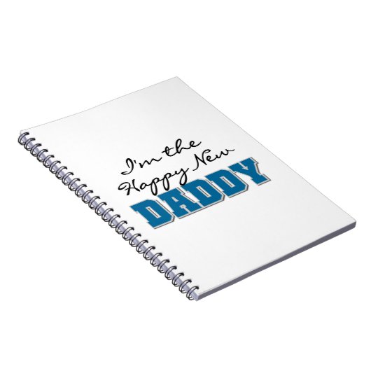 Happy New Papa Gifts Notitieboek (Rechterzijde)