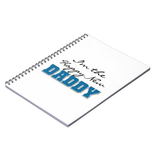 Happy New Papa Gifts Notitieboek (Linkerzijde)