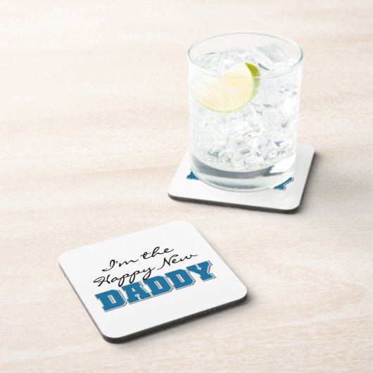 Happy New Papa Gifts Onderzetter (Rechterzijde)