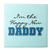 Happy New Papa Gifts Tegeltje (Voorkant)