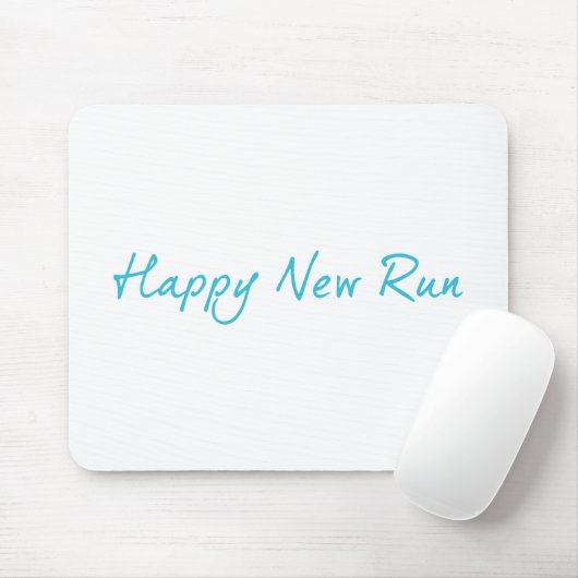 Happy New Run Muismat (Met muis)