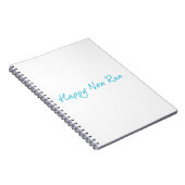 Happy New Run Notitieboek (Rechterzijde)