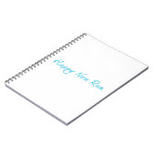 Happy New Run Notitieboek (Linkerzijde)