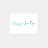 Happy New Run Post-it® Notes (Voorkant)