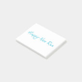 Happy New Run Post-it® Notes (Schuin)