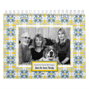 Happy New Rymes van de familie Kalender