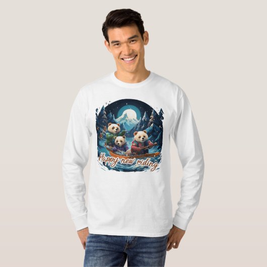 Happy new t-shirt (Voorkant volledig)